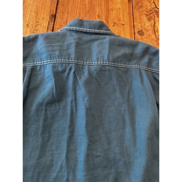 Tommy Bahama Long Sleeve Button Up Shirt Men‘s Size Large Soft Comfort Stitching - Picture 12 of 15